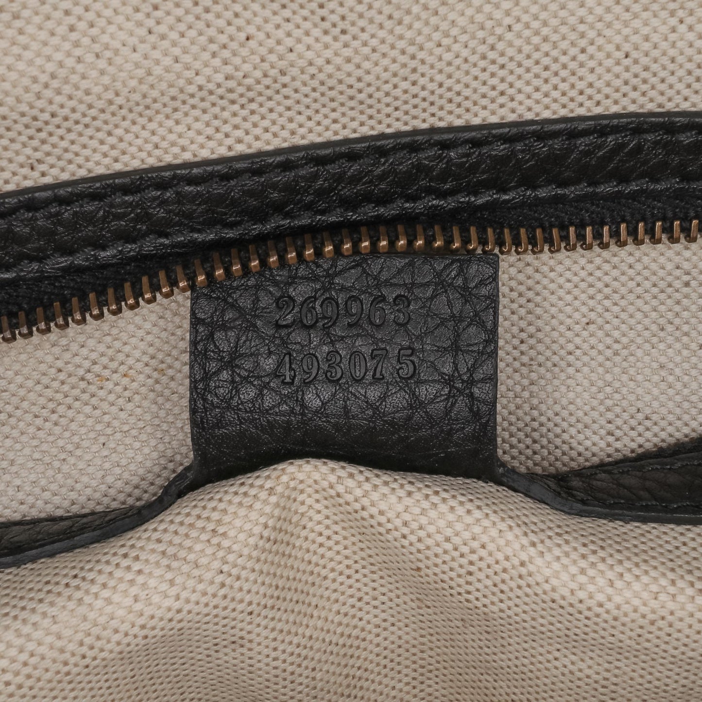 Gucci Medium Leather Ride Top Handle Bag