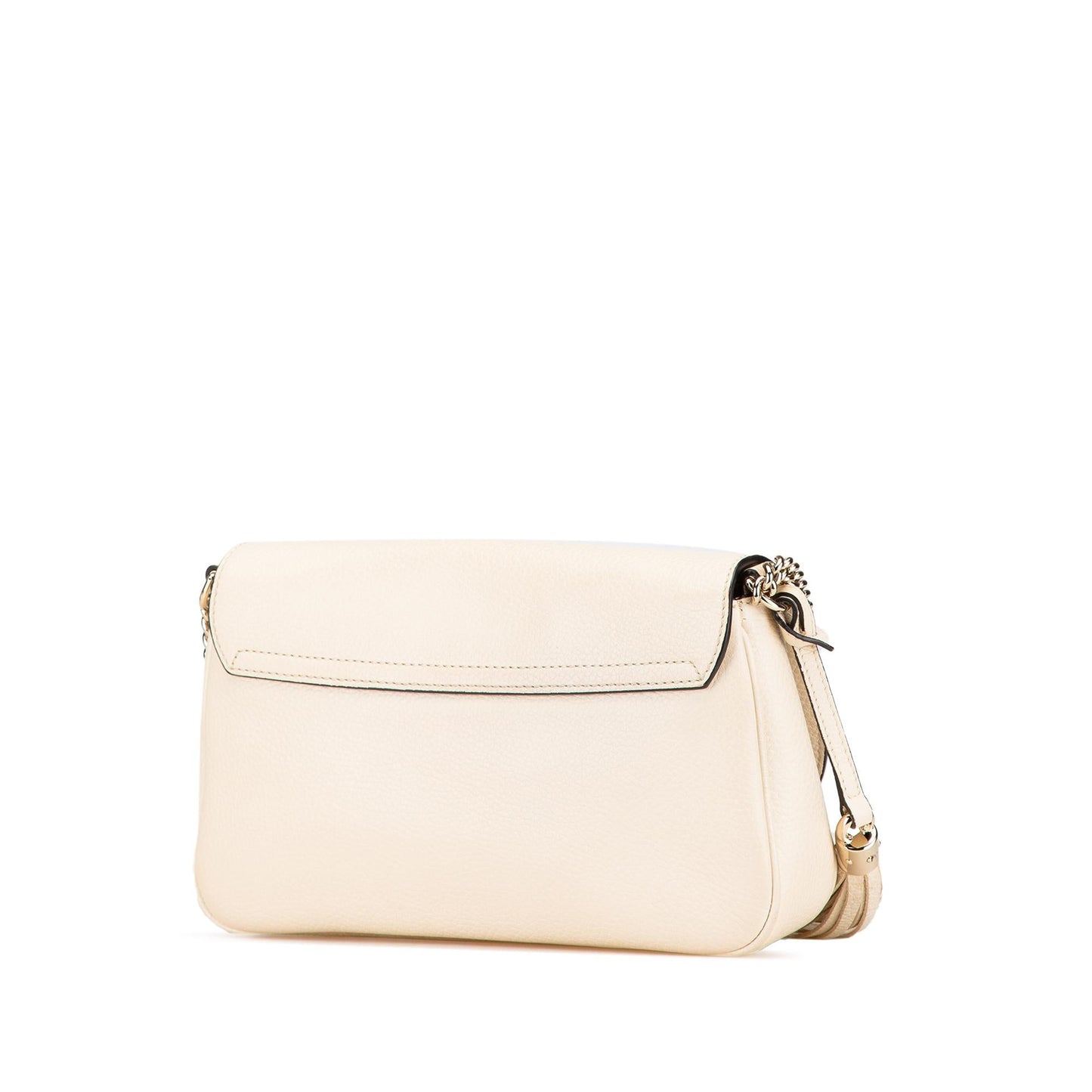 Gucci Medium Leather Soho Chain Flap Crossbody