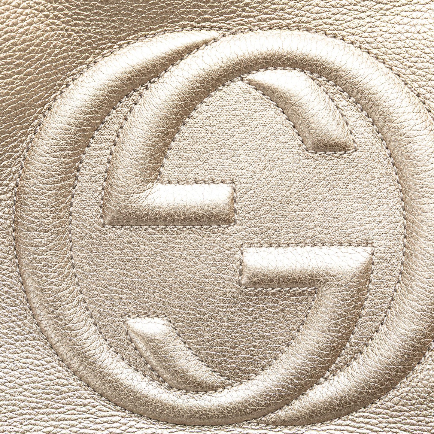Gucci Medium Leather Soho Chain Tote