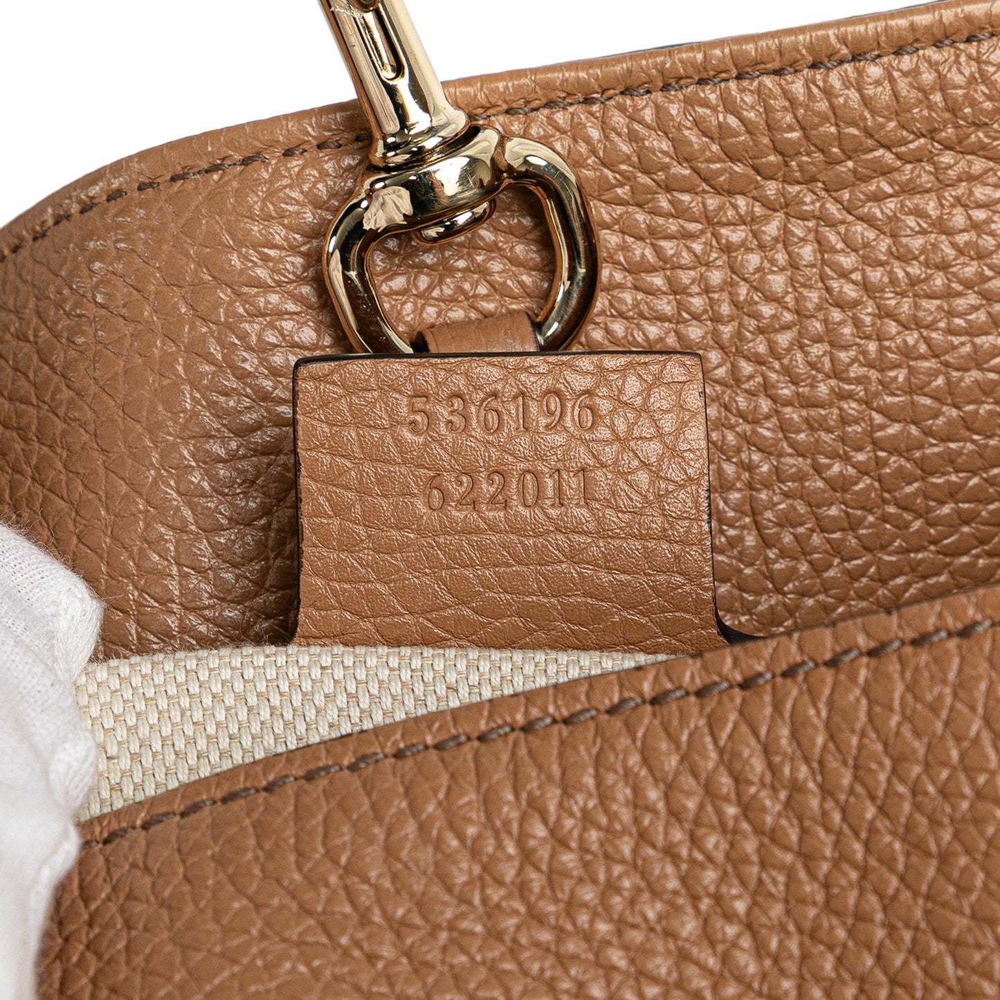 Gucci Medium Leather Soho Chain Tote