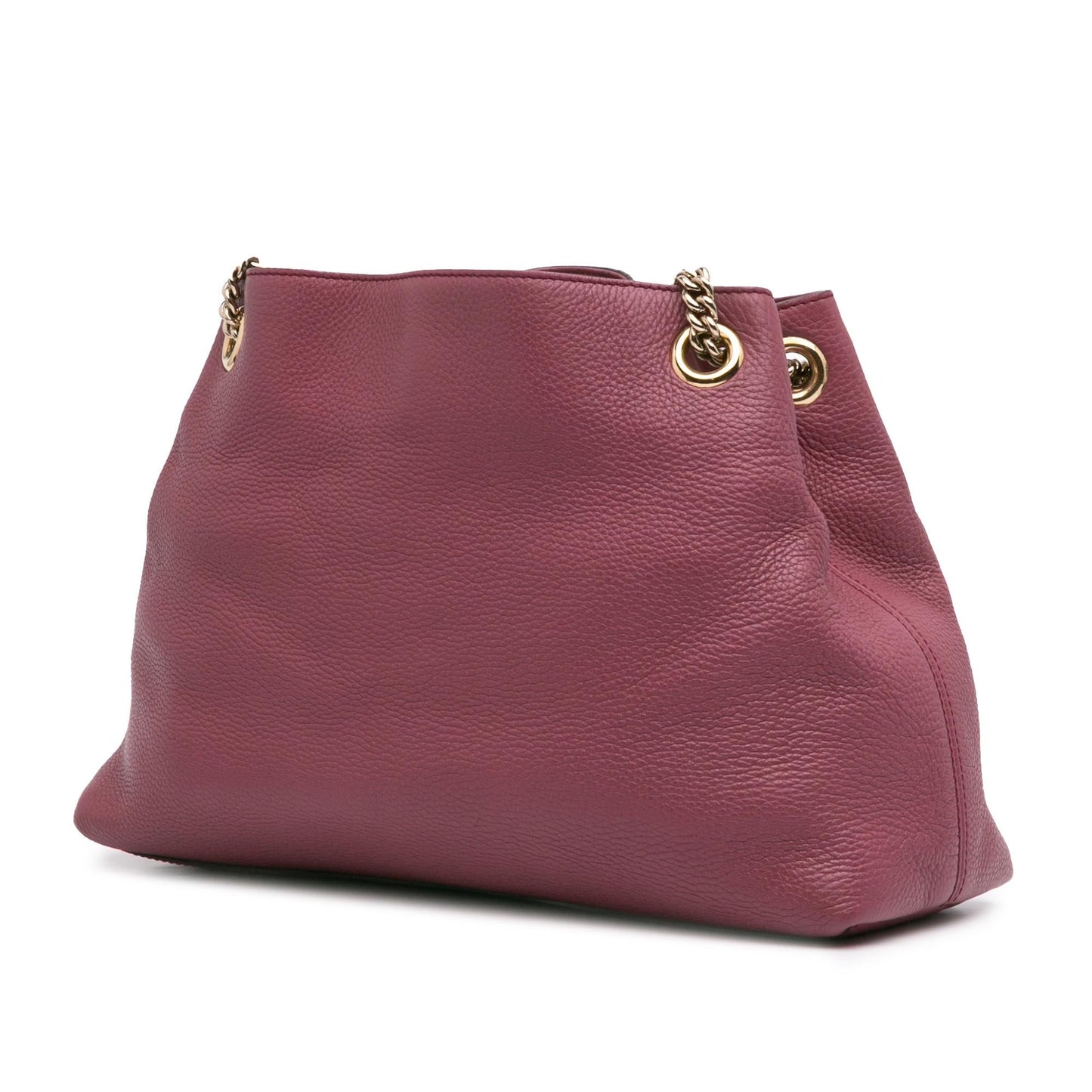 Gucci Medium Leather Soho Chain Tote