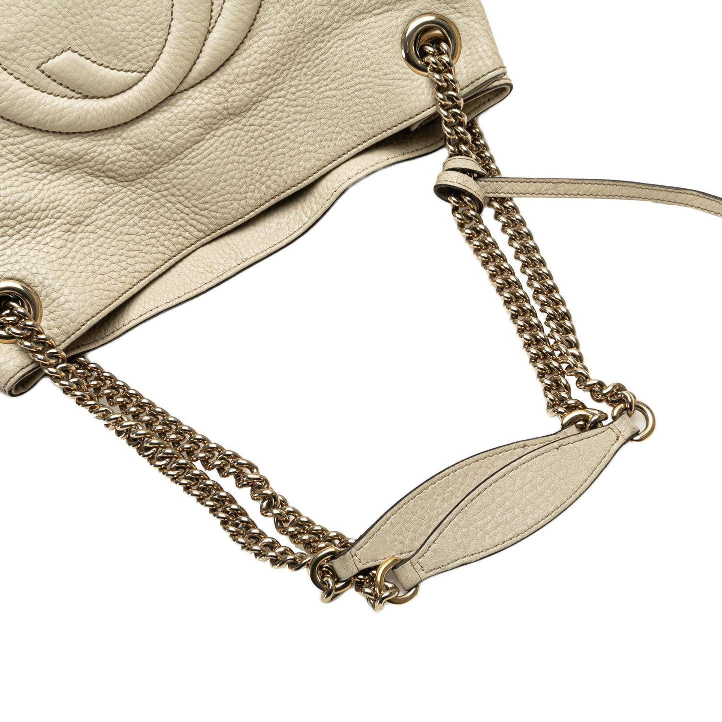 Gucci Medium Leather Soho Chain Tote