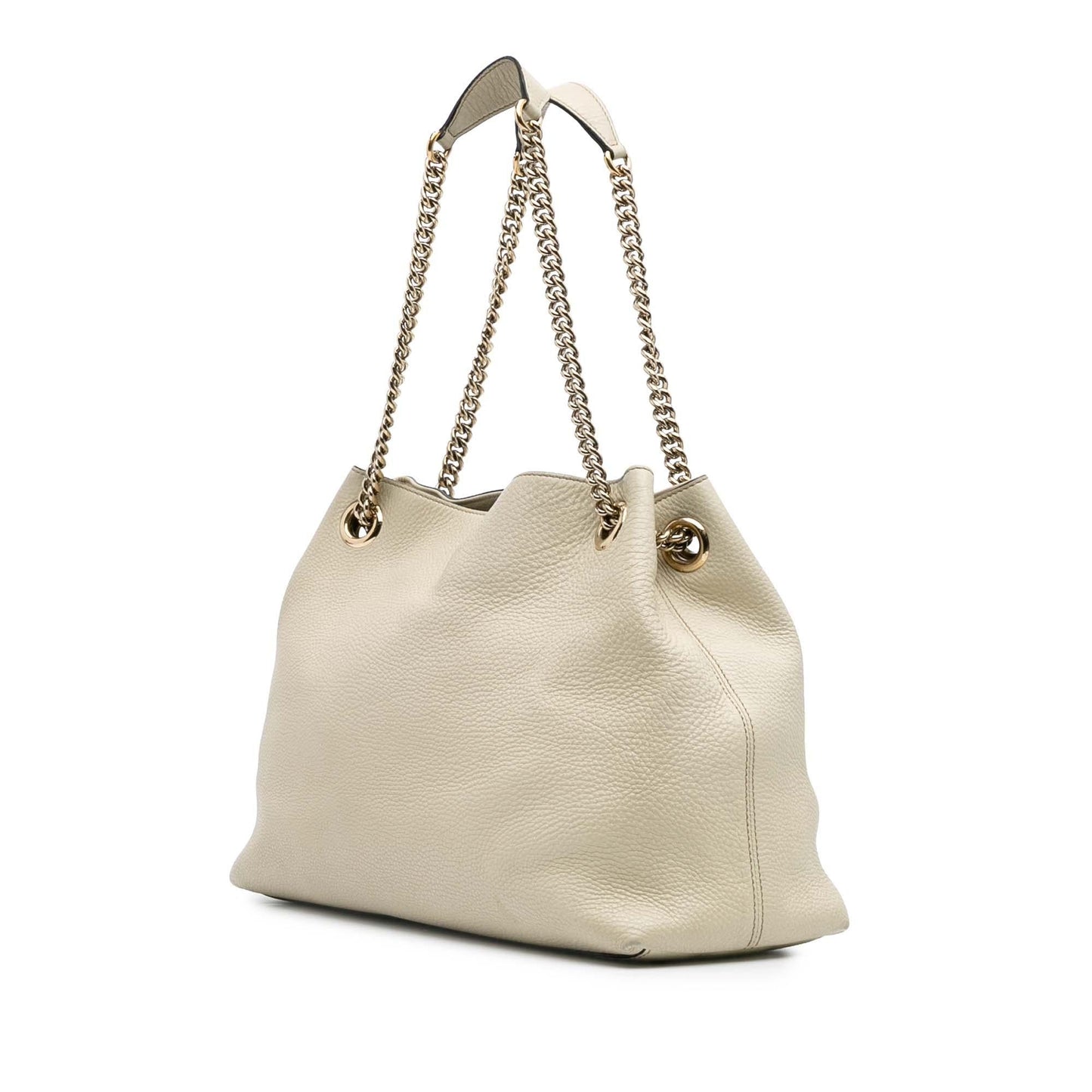 Gucci Medium Leather Soho Chain Tote