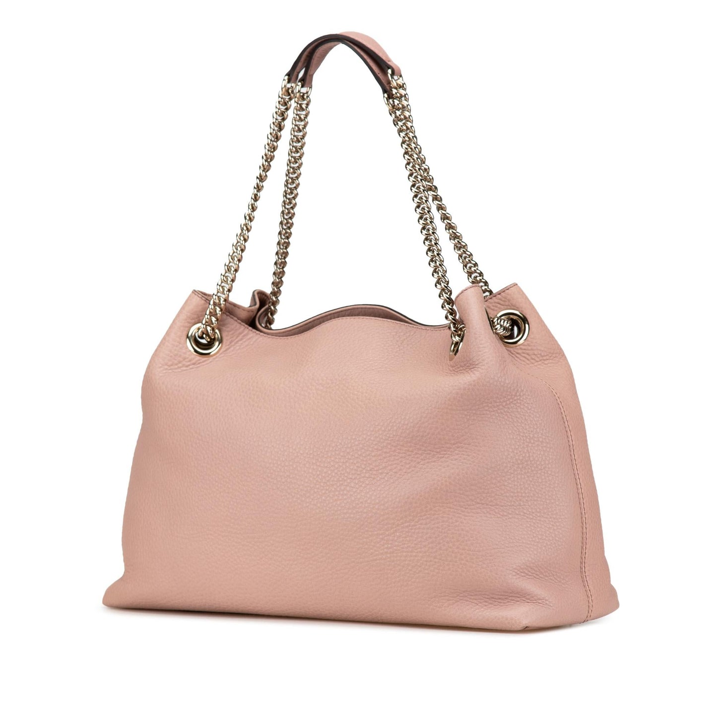 Gucci Medium Leather Soho Chain Tote