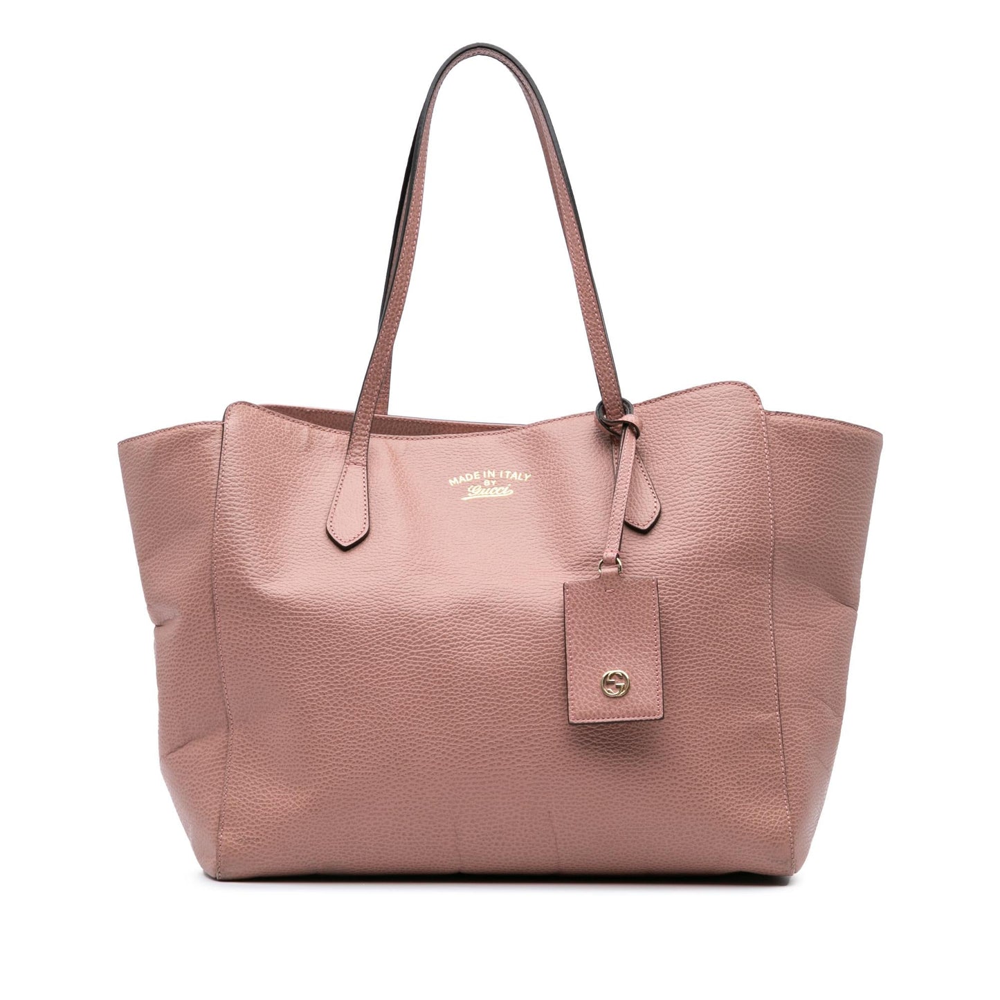Gucci Medium Leather Swing Tote