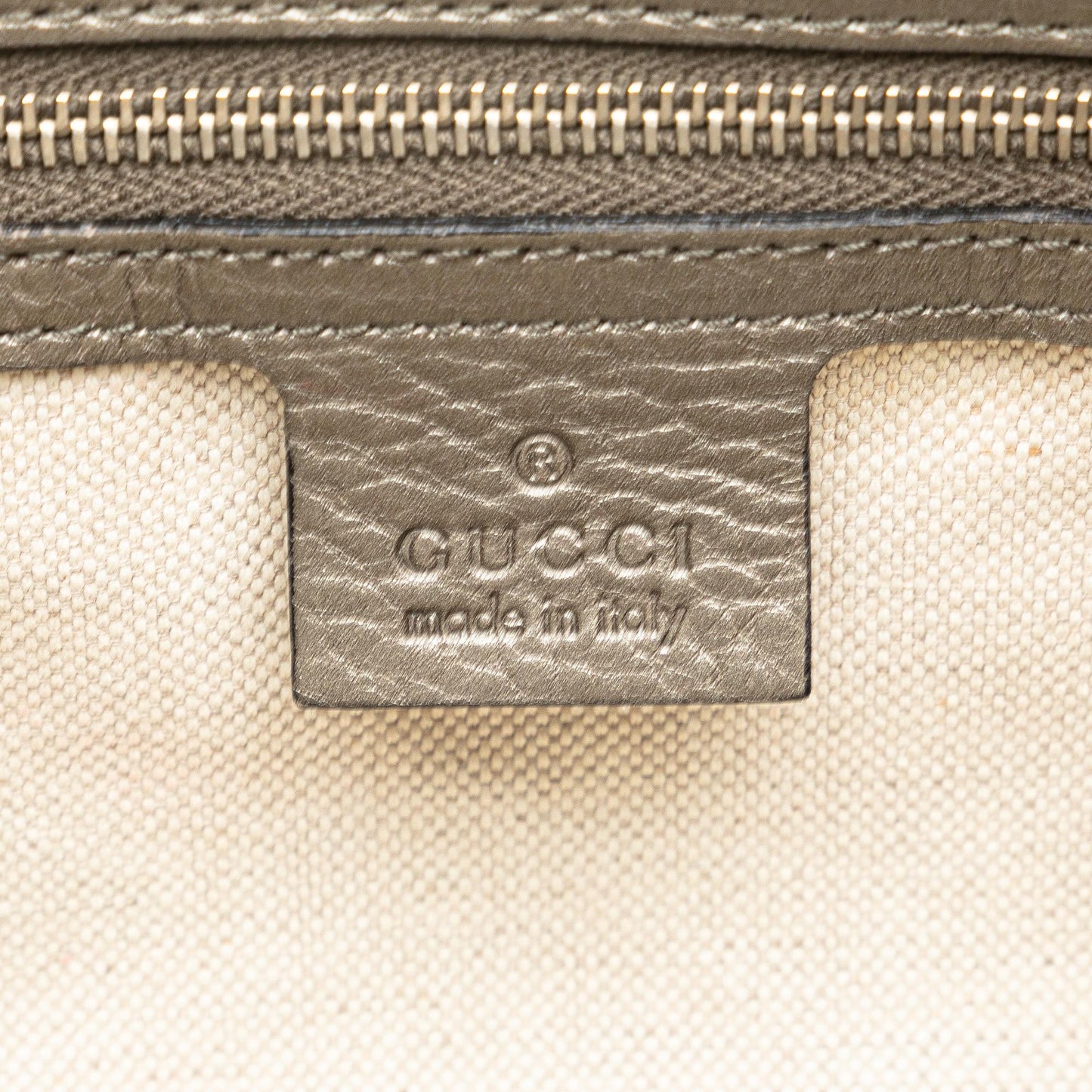 Gucci Medium Leather Techno Horsebit Flap Shoulder Bag