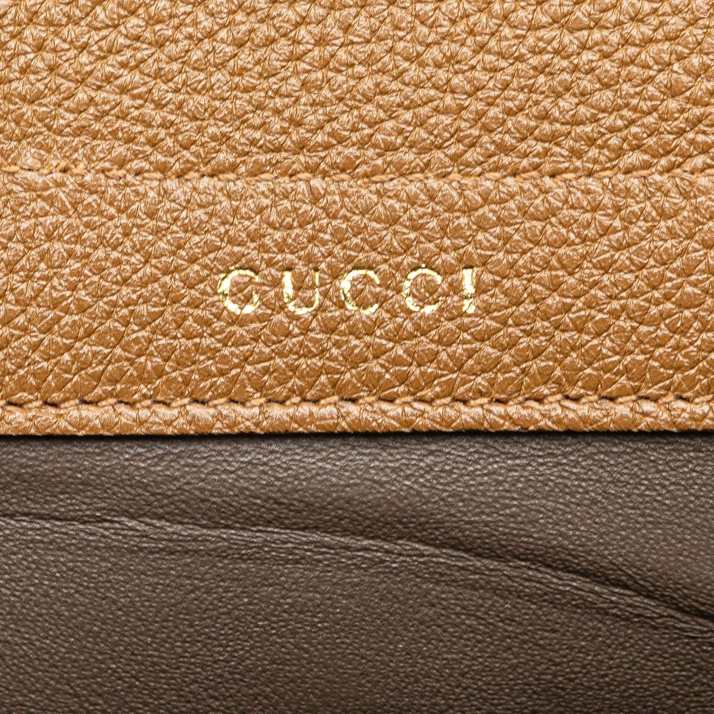 Gucci Medium Leather Zumi Top Handle Bag
