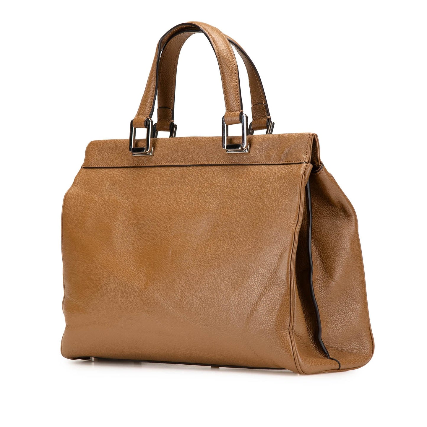 Gucci Medium Leather Zumi Top Handle Bag