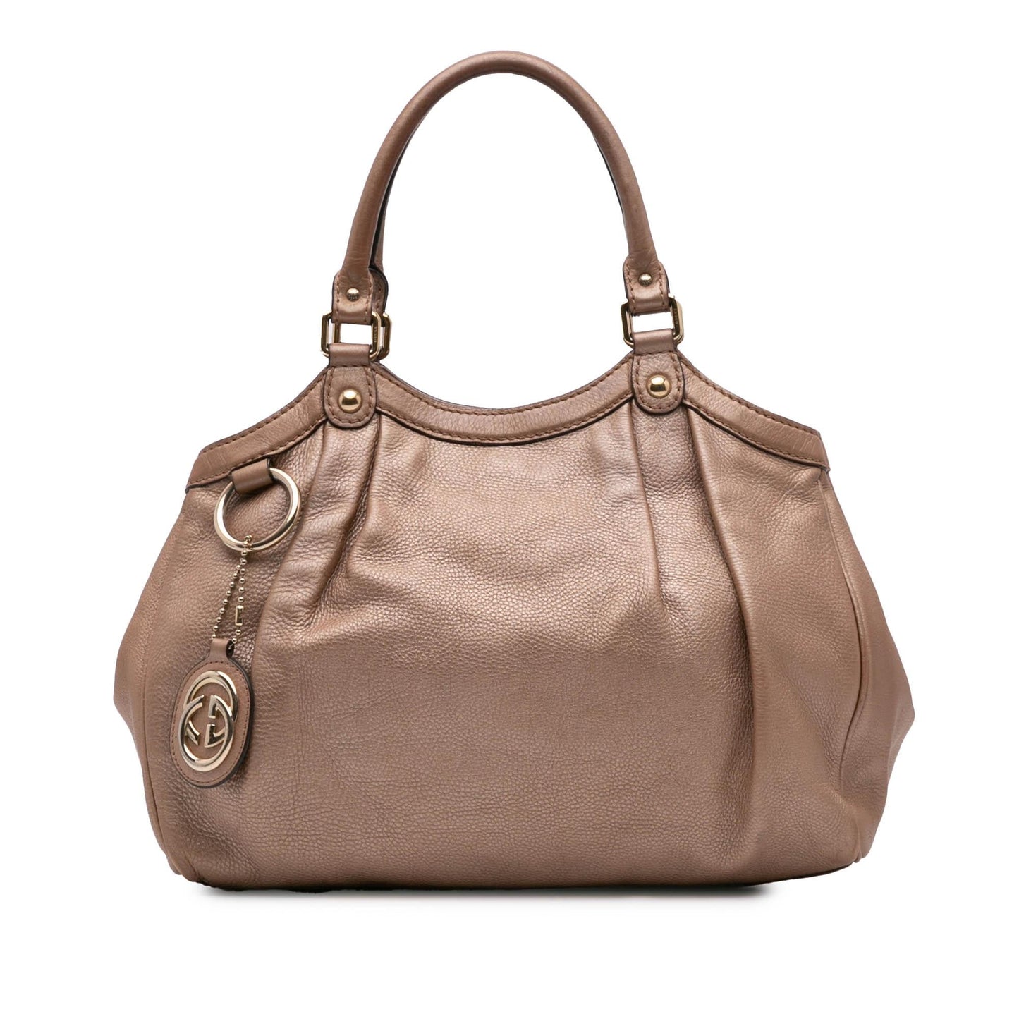 Gucci Medium Metallic Calfskin Sukey Tote