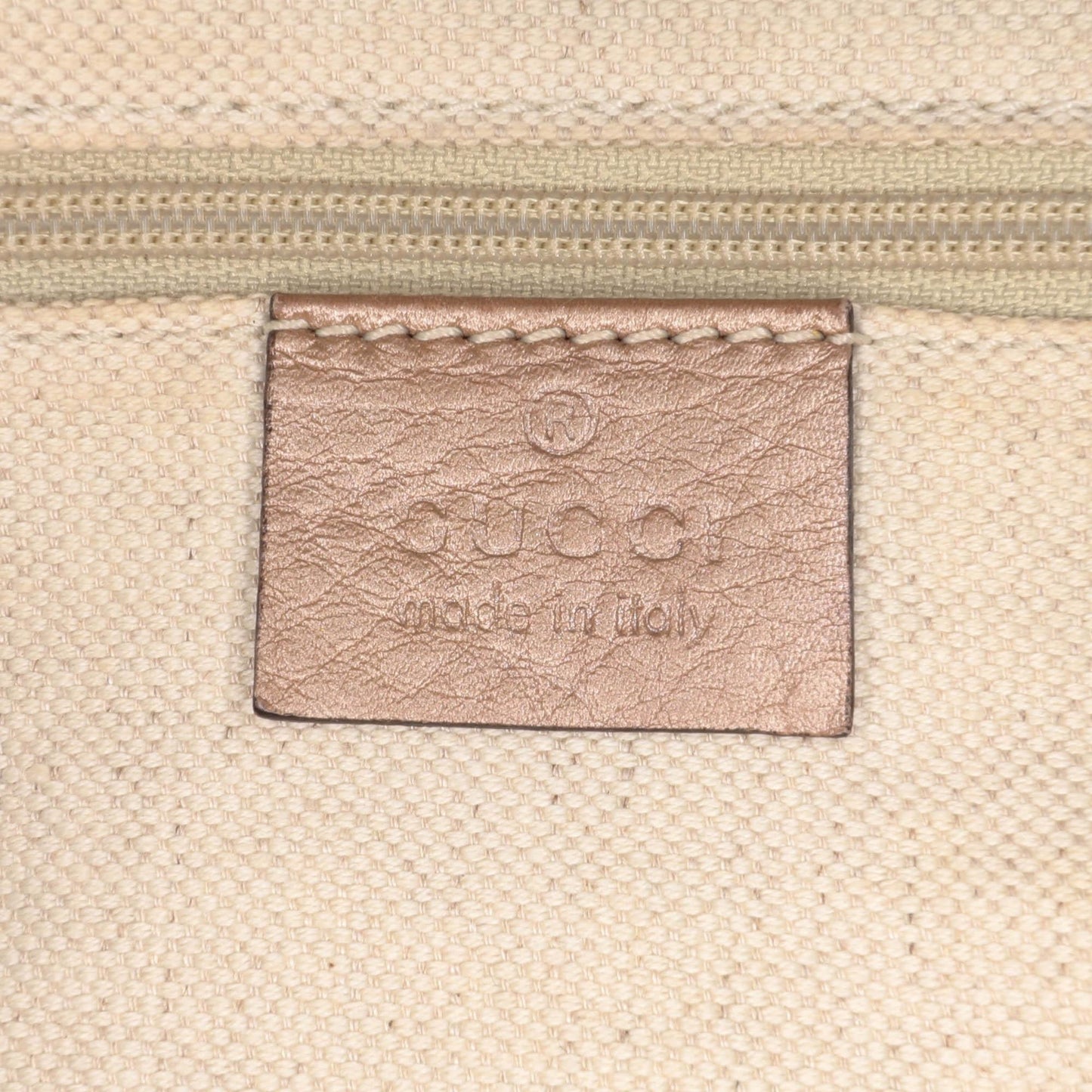 Gucci Medium Metallic Calfskin Sukey Tote