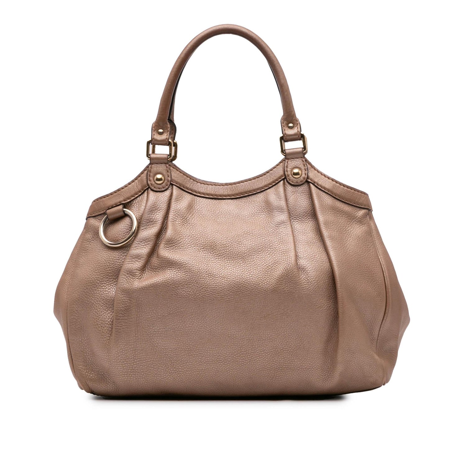 Gucci Medium Metallic Calfskin Sukey Tote