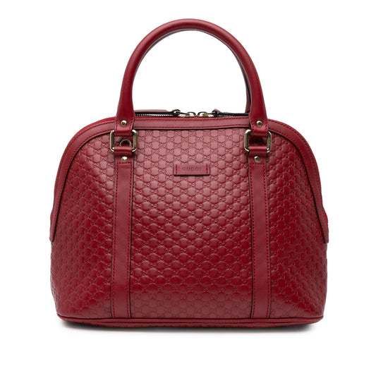 Gucci Medium Microguccissima Dome Satchel