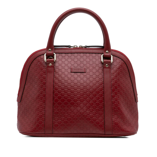 Gucci Medium Microguccissima Dome Satchel
