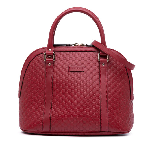 Gucci Medium Microguccissima Dome Satchel
