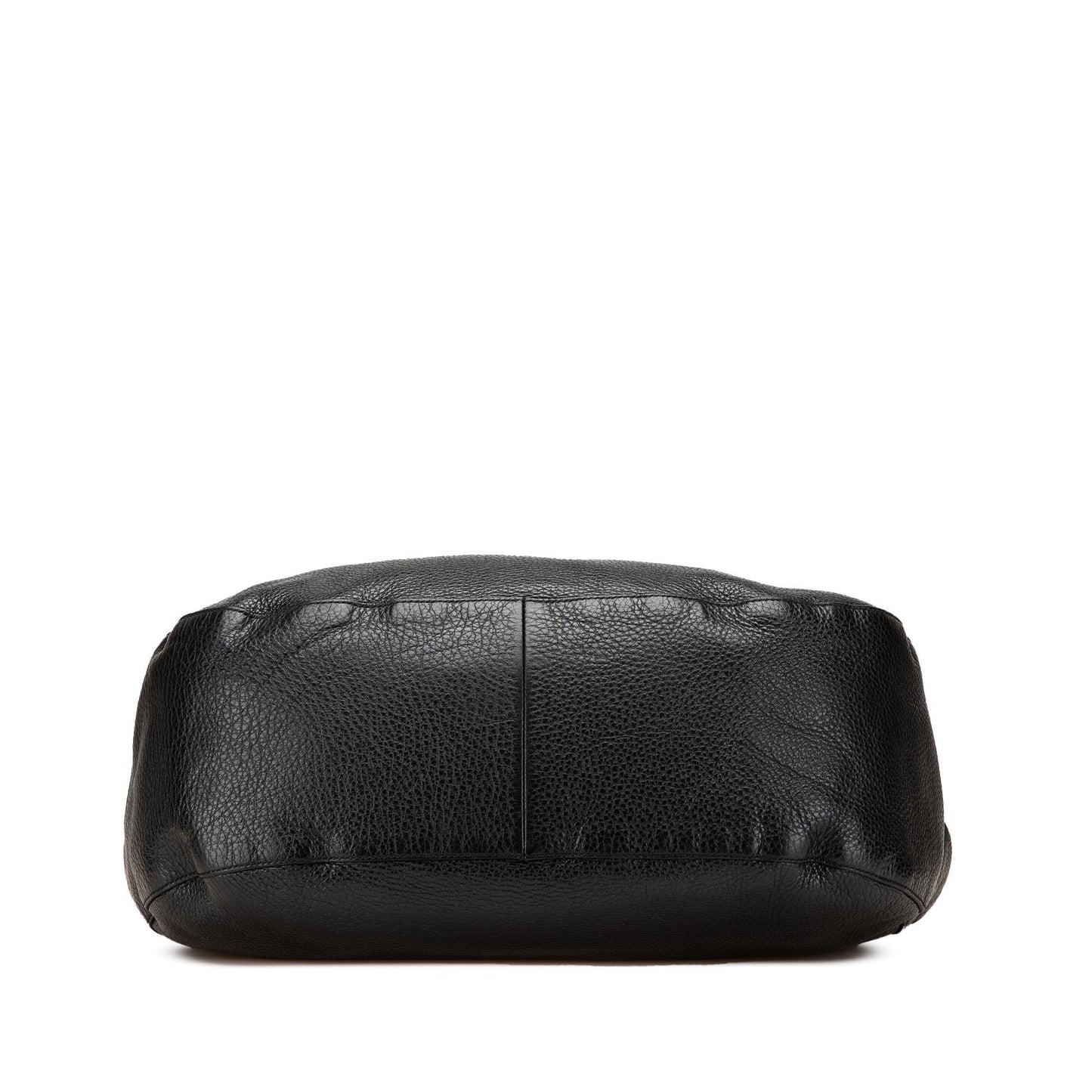 Gucci Medium Pebbled Calfskin Twill Tote