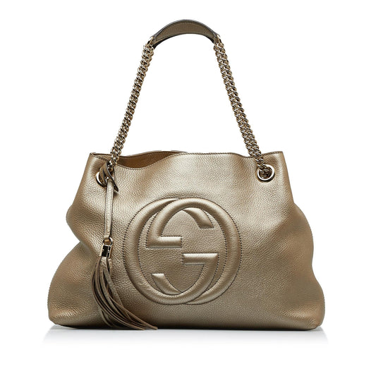 Gucci Medium Soho Chain Tote (SHG-C443qt)
