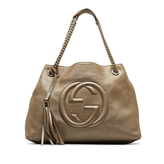 Gucci Medium Soho Chain Tote (SHG-TGOZFu)