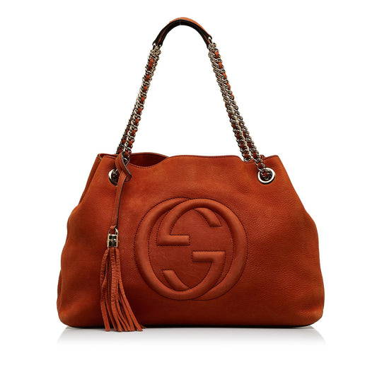 Gucci Medium Soho Chain Tote (SHG-FaYbYu)