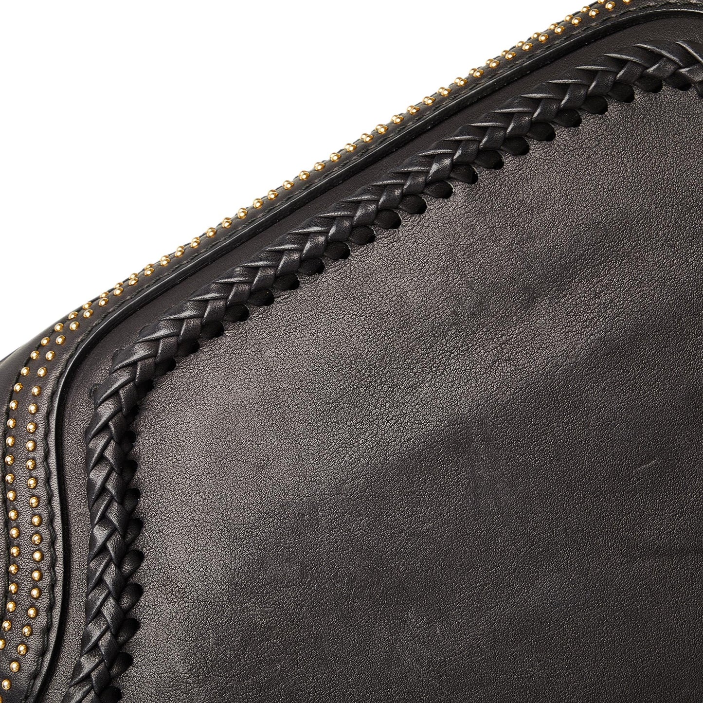 Gucci Medium Studded New Bamboo Tassel Satchel (SHG-LOkrtI)