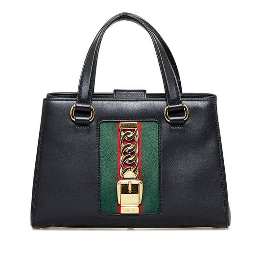 Gucci Medium Sylvie Satchel (SHG-hvyoSA)