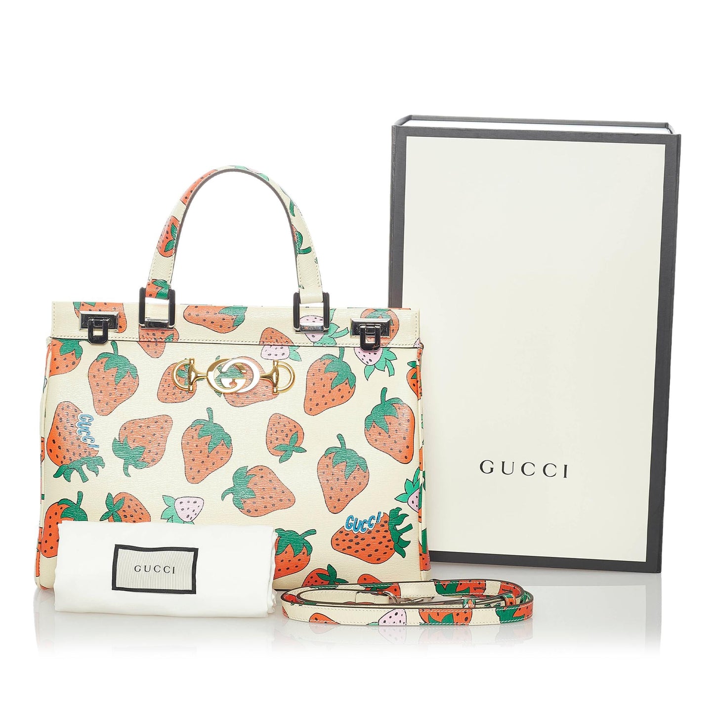 Gucci Medium Zumi Leather Satchel