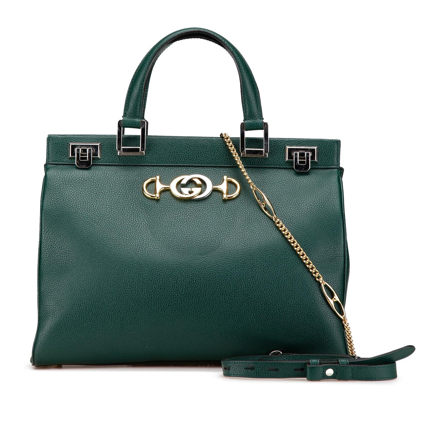 Gucci Medium Zumi Leather Satchel