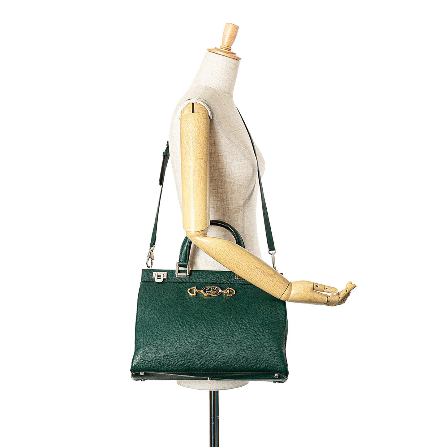 Gucci Medium Zumi Leather Satchel