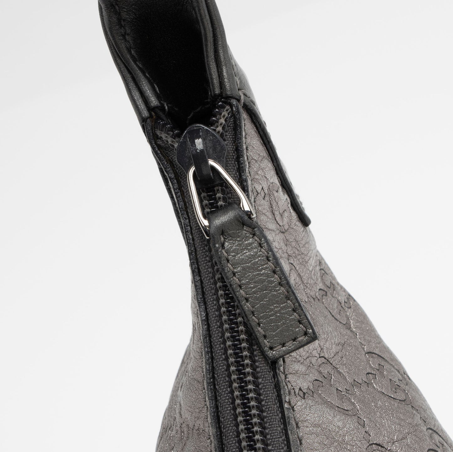Gucci Metallic Guccissima Leather Small Hobo (SHF-WaBJWh)