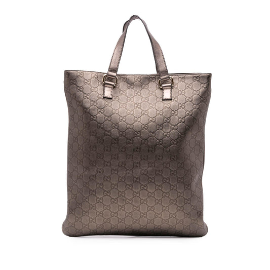 Gucci Metallic Guccissima Tote