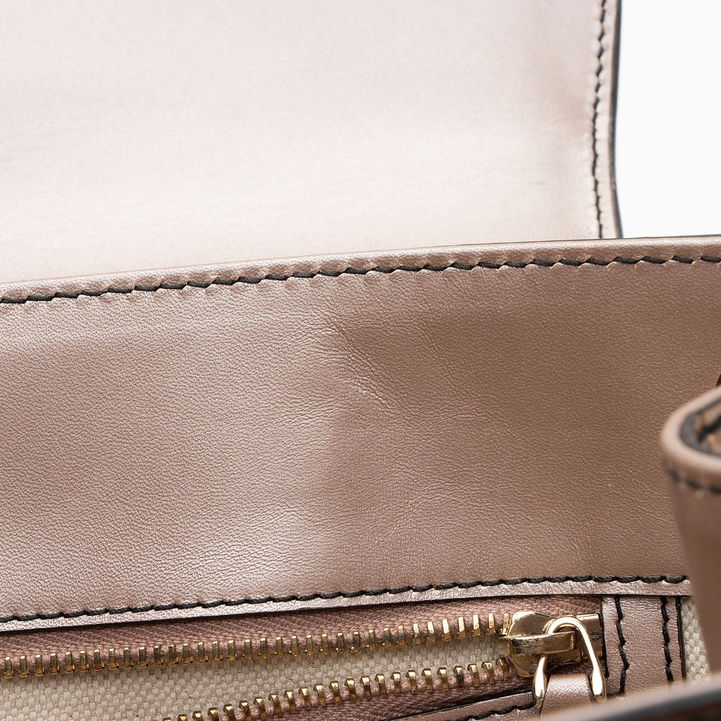 Gucci Metallic Patent Guccissima Leather Emily Large Shoulder Bag (SHF-v4gshd)