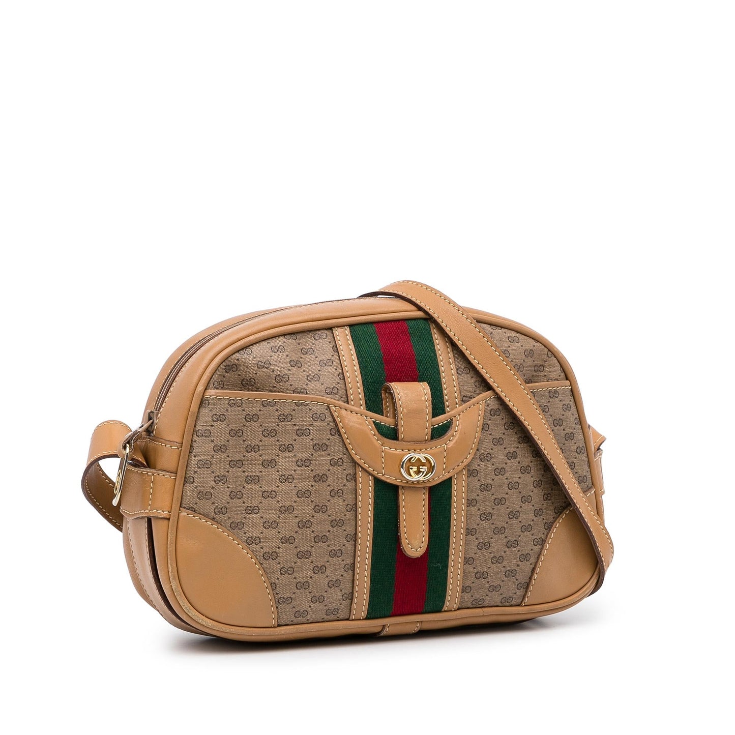 Gucci Micro GG Web Crossbody (SHG-o9I32p)