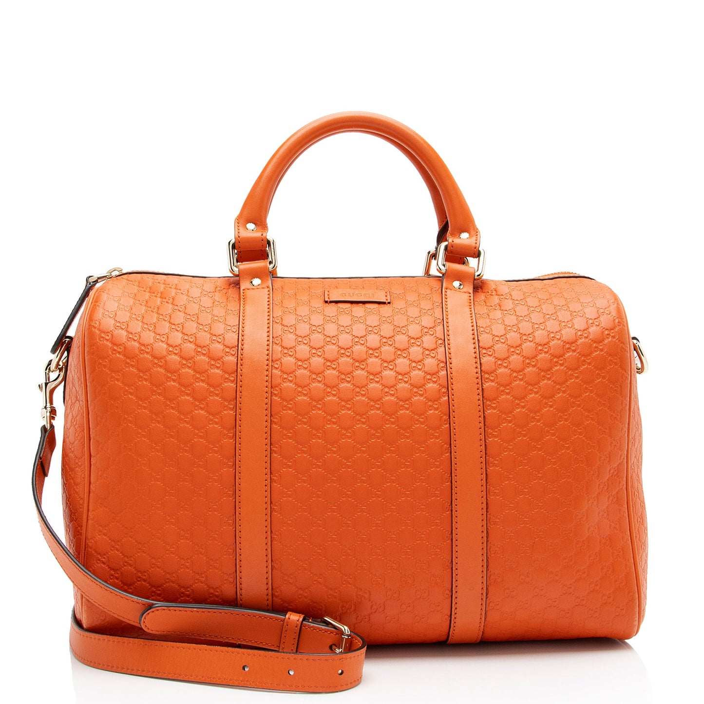 Gucci Microguccissima Leather Medium Boston Bag (SHF-GMQyjn)