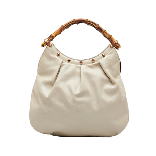 Gucci Mini Bamboo Studded Hobo (SHG-rQvld0)