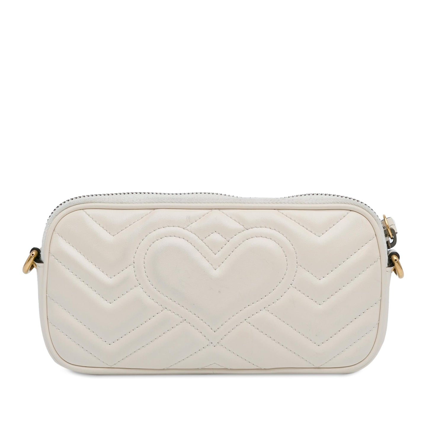 Gucci Mini GG Marmont Matelasse Camera Crossbody Bag (SHG-ORpyrF)