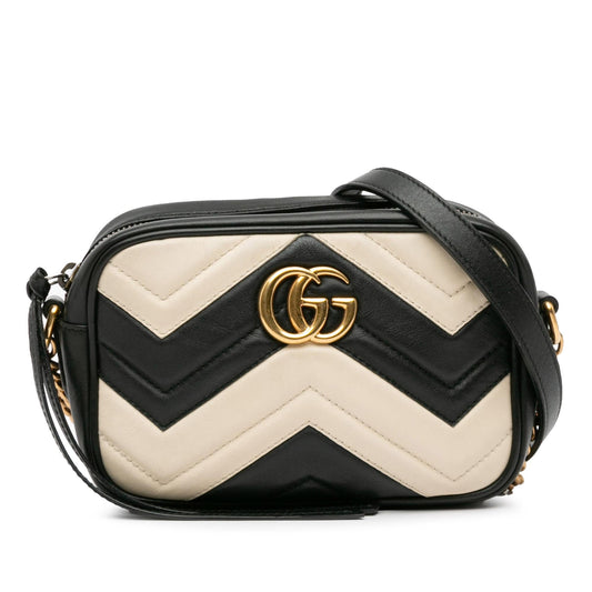 Gucci Mini GG Marmont Matelasse Crossbody Bag (SHG-MNuK5d)
