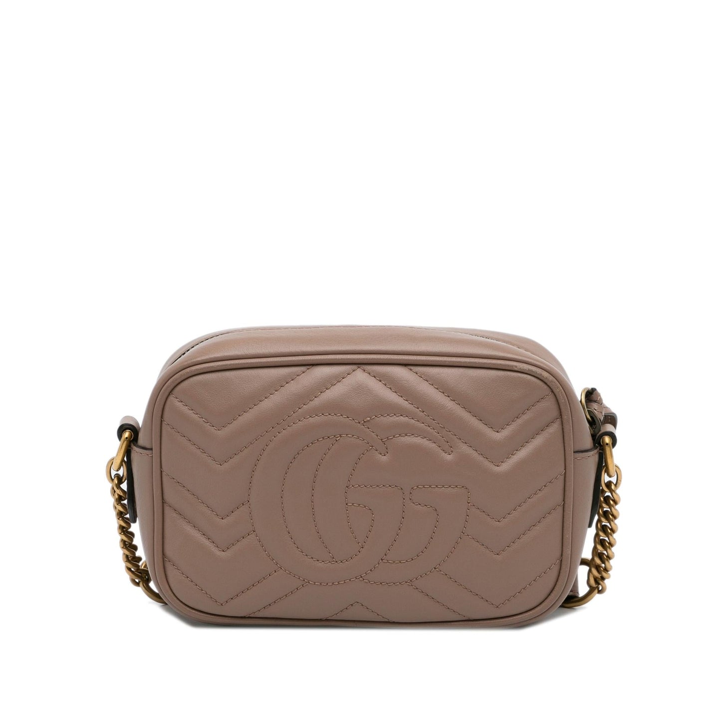 Gucci Mini GG Marmont Matelasse Crossbody (SHG-G4ySXO)