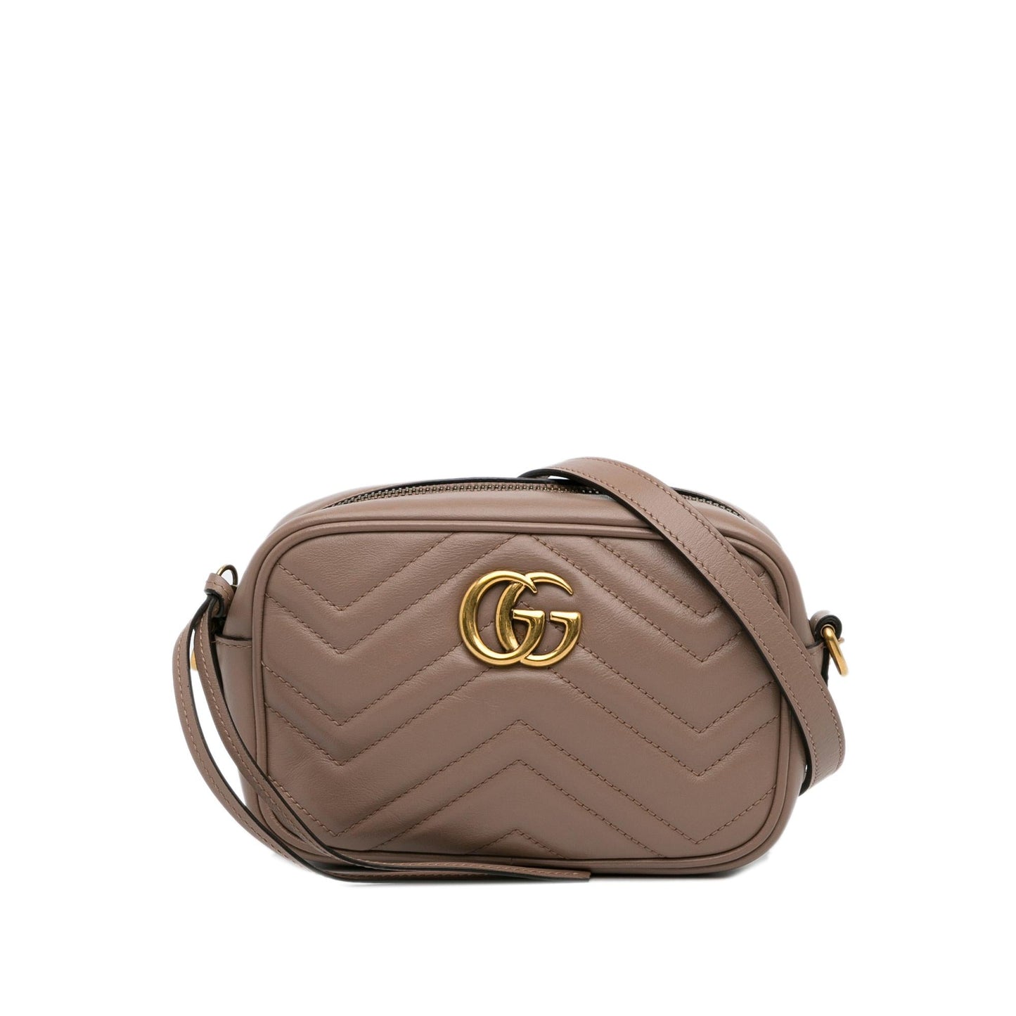 Gucci Mini GG Marmont Matelasse Crossbody (SHG-G4ySXO)
