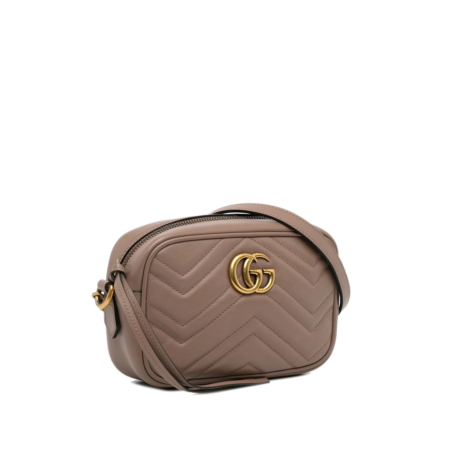 Gucci Mini GG Marmont Matelasse Crossbody (SHG-G4ySXO)