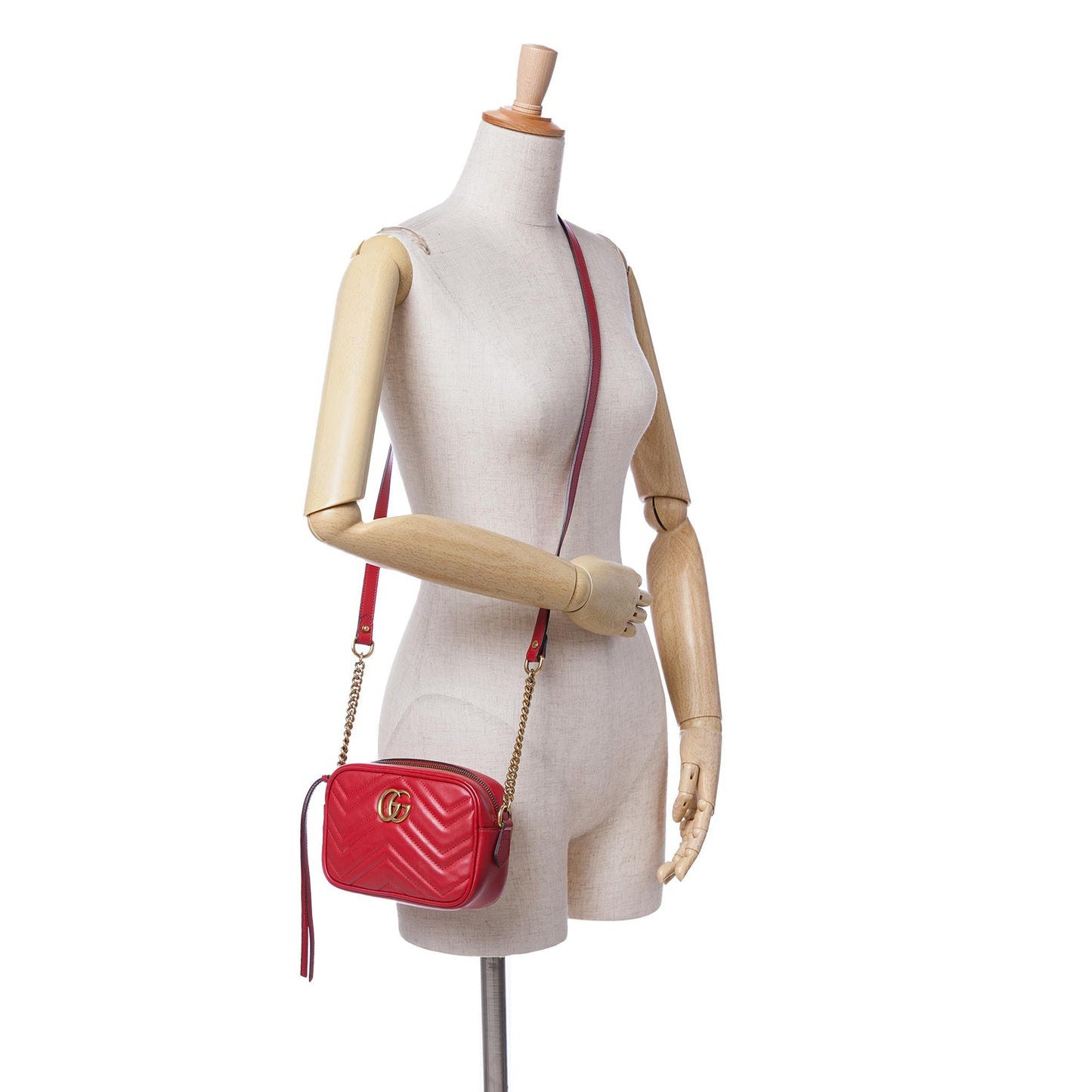 Gucci Mini GG Marmont Matelasse Leather Crossbody
