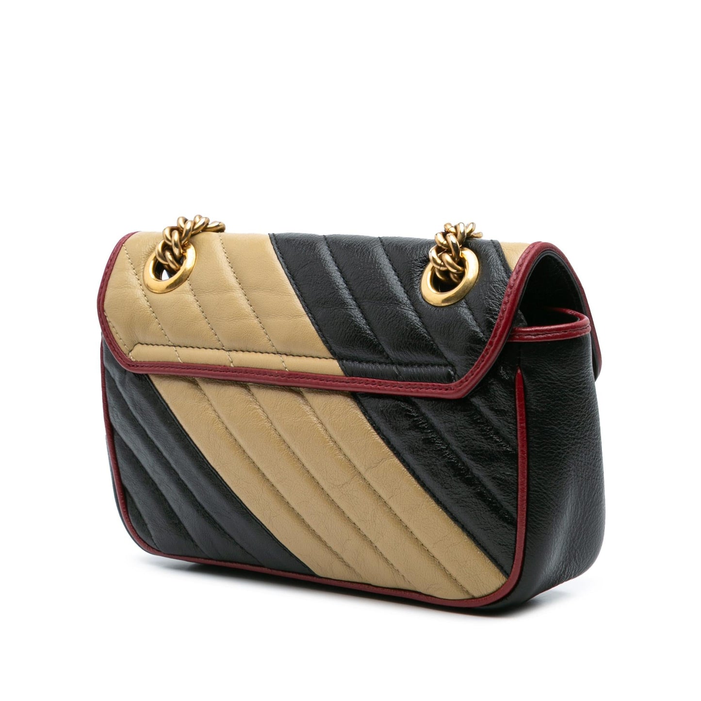 Gucci Mini GG Marmont Matelasse Leather Torchon Flap Crossbody