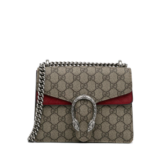 Gucci Mini GG Supreme Dionysus Crossbody Bag (SHG-tl2bPi)