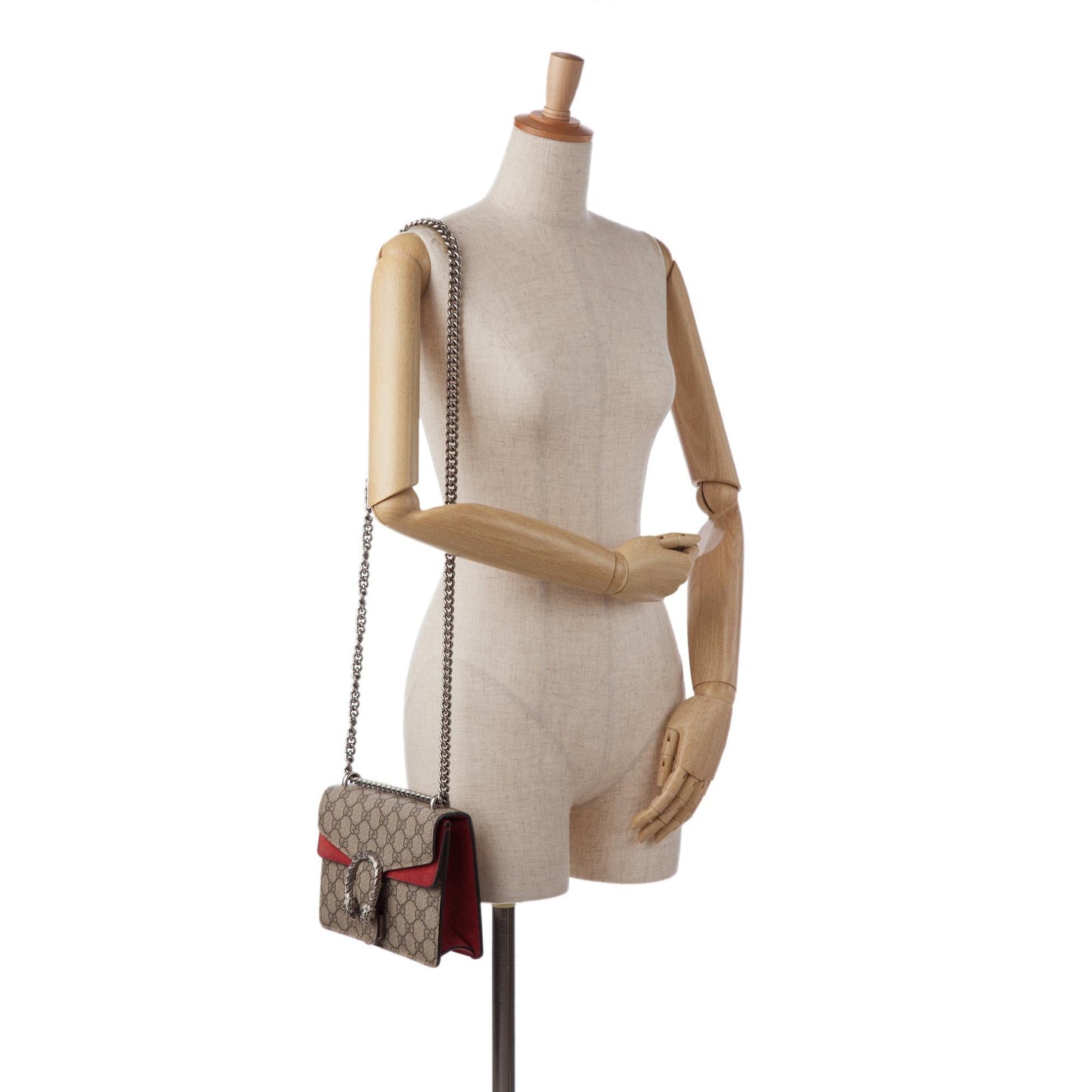 Gucci Mini GG Supreme Dionysus Crossbody Bag (SHG-tl2bPi)