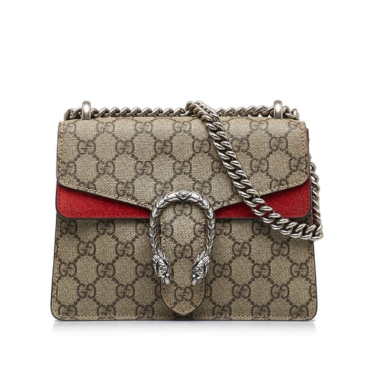 Gucci Mini GG Supreme Dionysus Crossbody Bag (SHG-srJwdn)