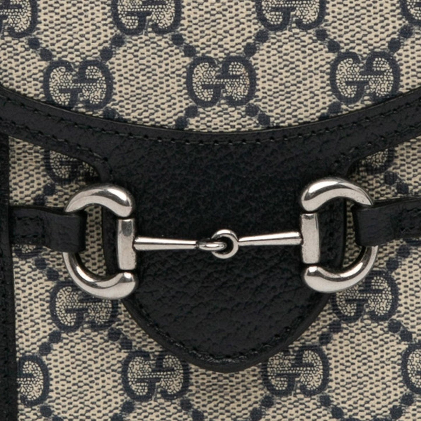 Gucci Mini GG Supreme Horsebit 1955 Crossbody Bag (SHG-SJQgQ9)