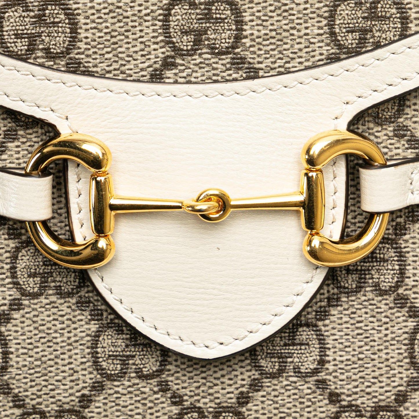 Gucci Mini GG Supreme Horsebit 1955 Crossbody Bag