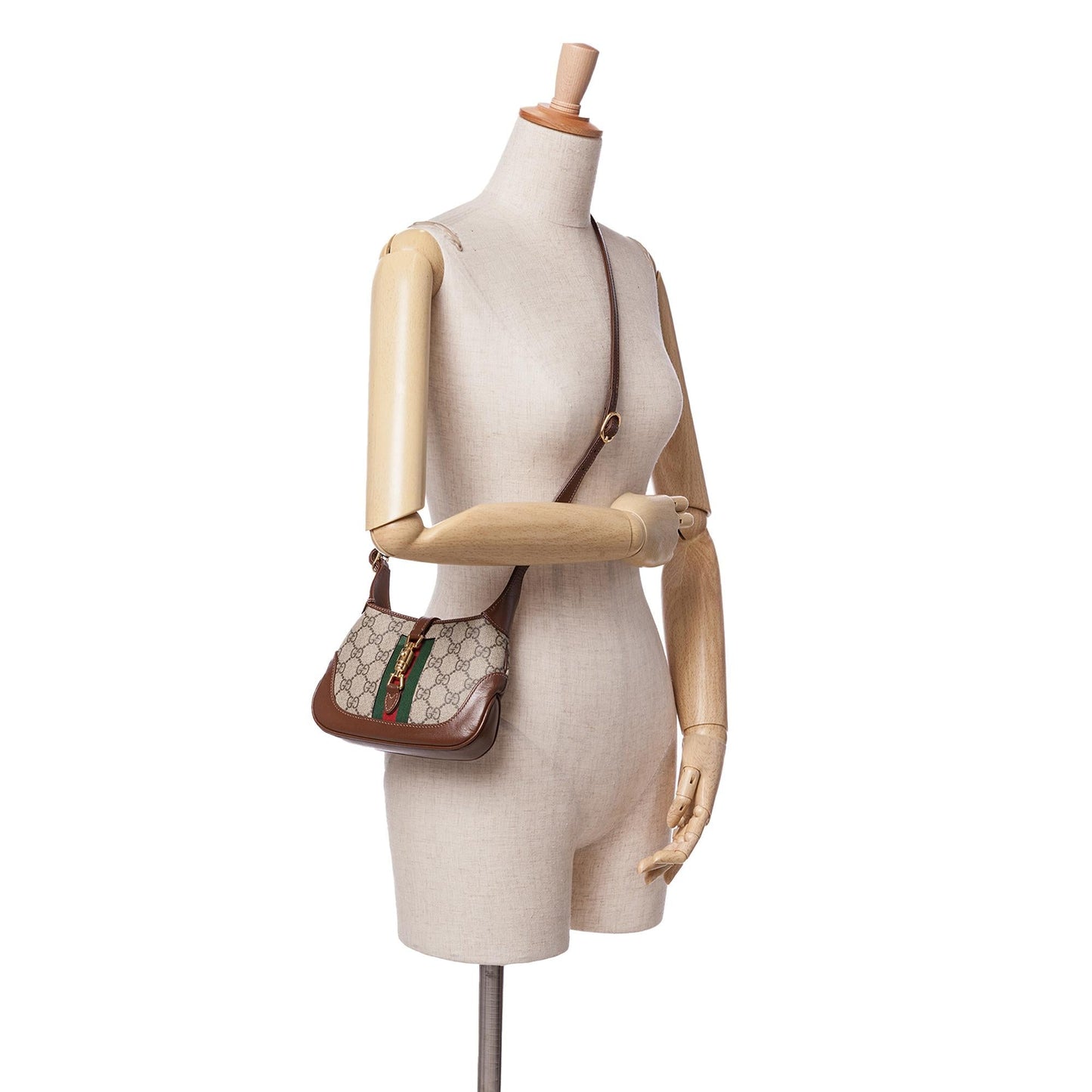 Gucci Mini GG Supreme Jackie 1961 Crossbody