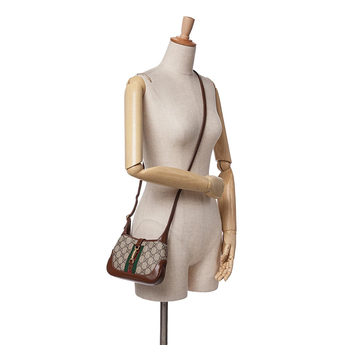 Gucci Mini GG Supreme Jackie 1961 Crossbody