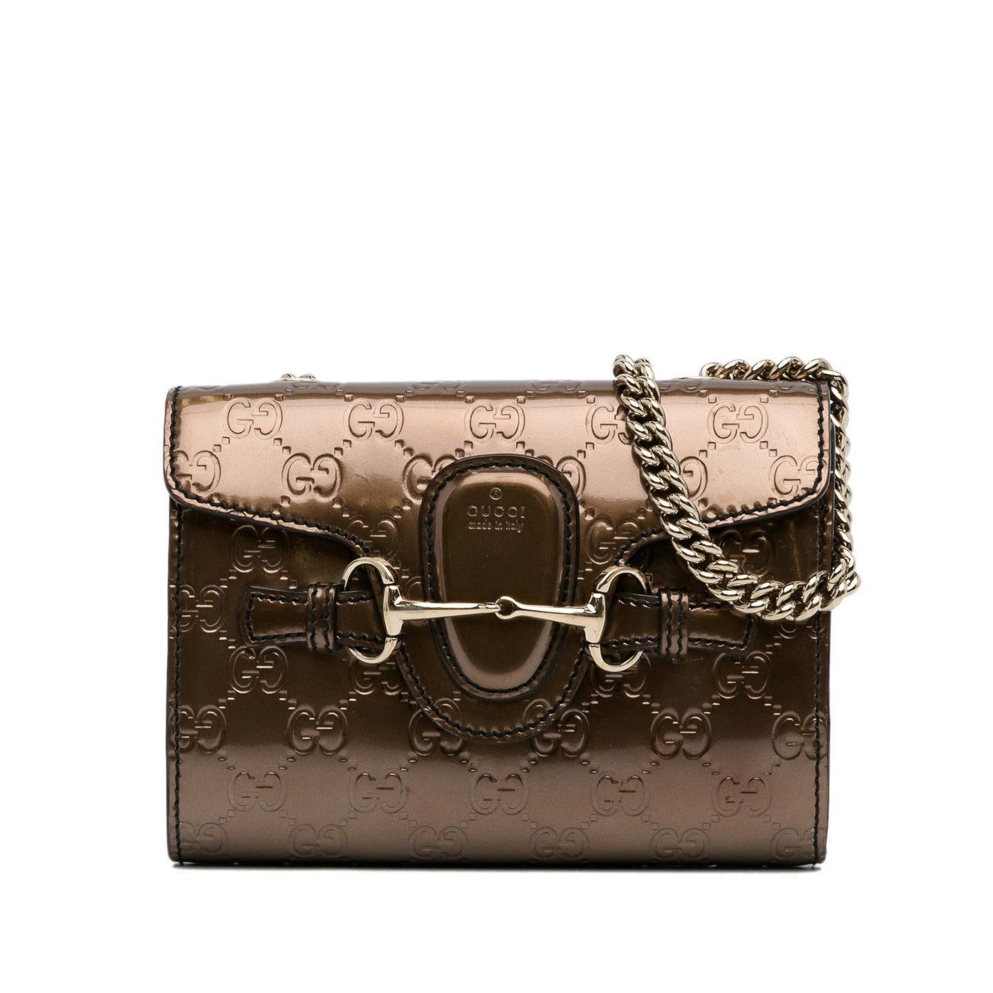 Gucci Mini Guccissima Emily Crossbody Bag (SHG-sCktM7)