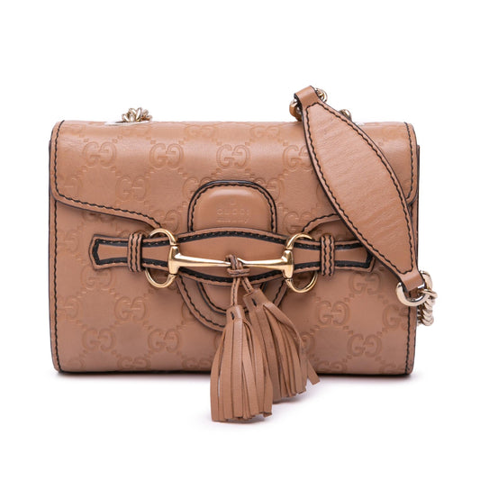Gucci Mini Guccissima Emily Crossbody