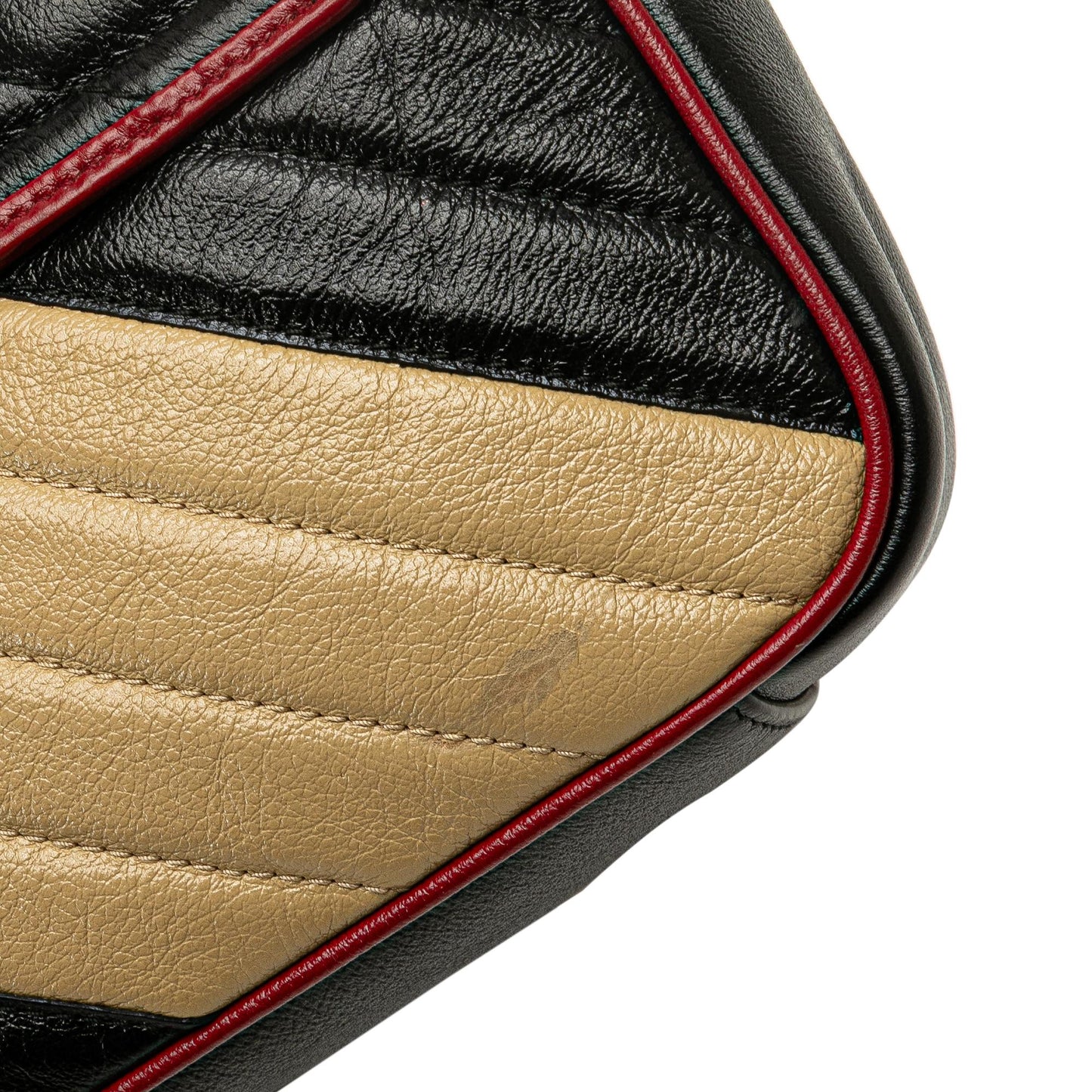 Gucci Mini Leather GG Marmont Torchon Crossbody